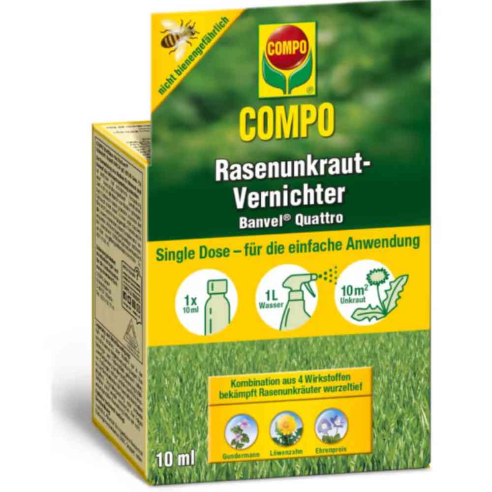 COMPO Rasenunkraut-Vernichter Banvel® Quattro 10 ml