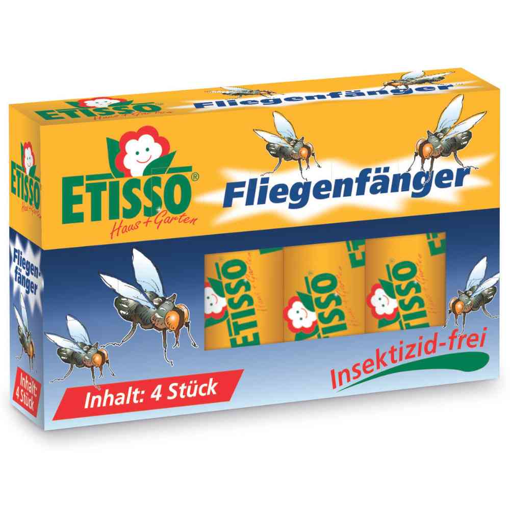 Etisso Fliegenfänger  4 St