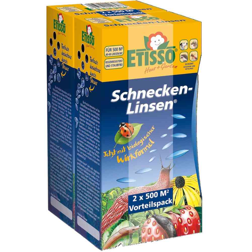 Etisso Schnecken-Linsen 2x500m² vorteilspack