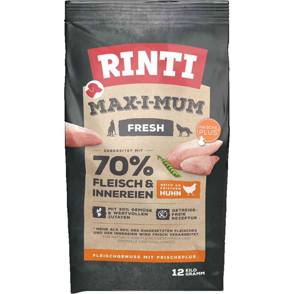 RINTI MAX-I-MUM Huhn Hundefutter trocken