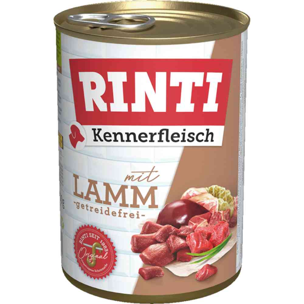 Rinti Kennerfleisch Lamm 400 g Dose