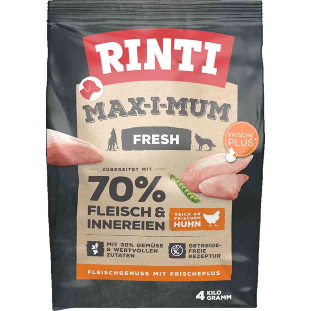 RINTI MAX-I-MUM Huhn Hundefutter trocken