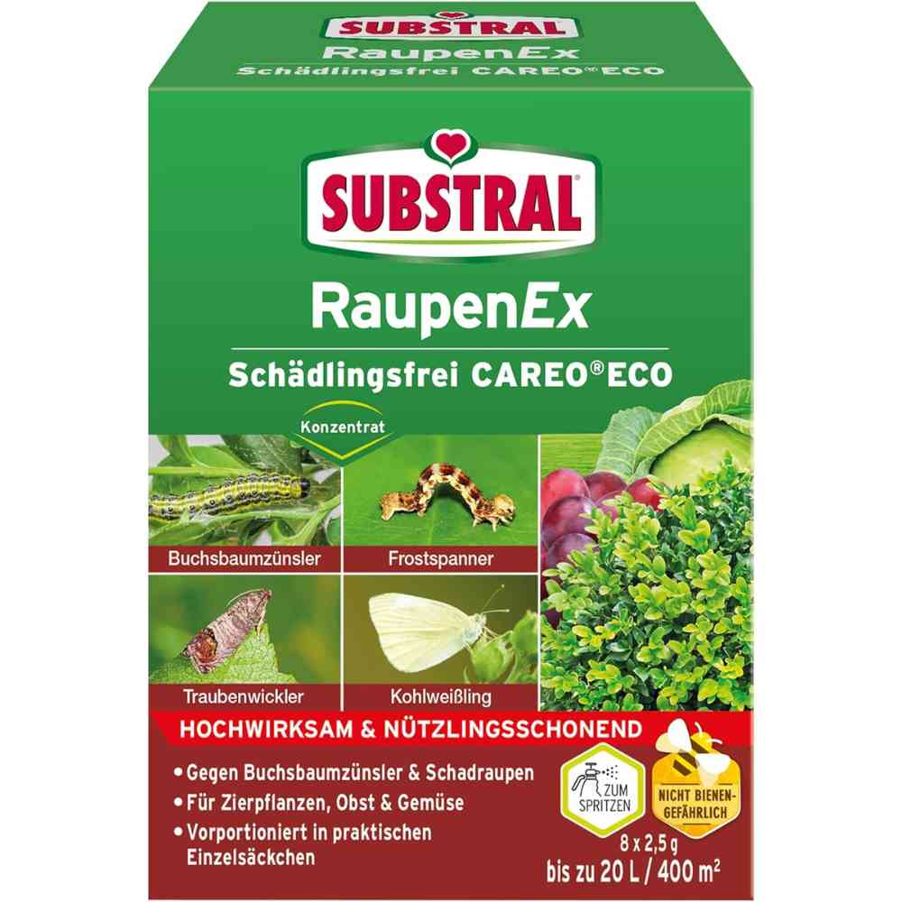 Substral RaupenEx Schädlingsfrei Careo Eco 8x2,5g